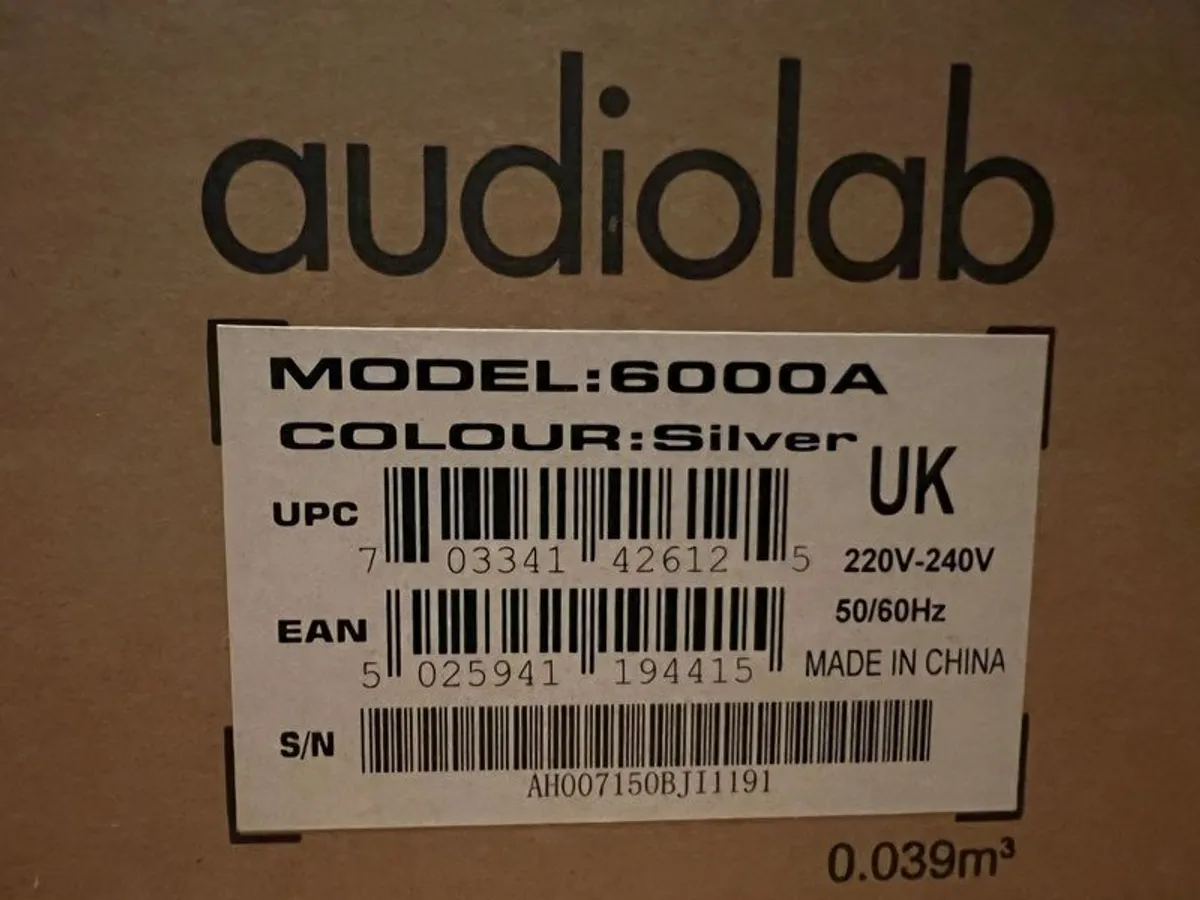 Audiolab 6000a amplifier - Image 3