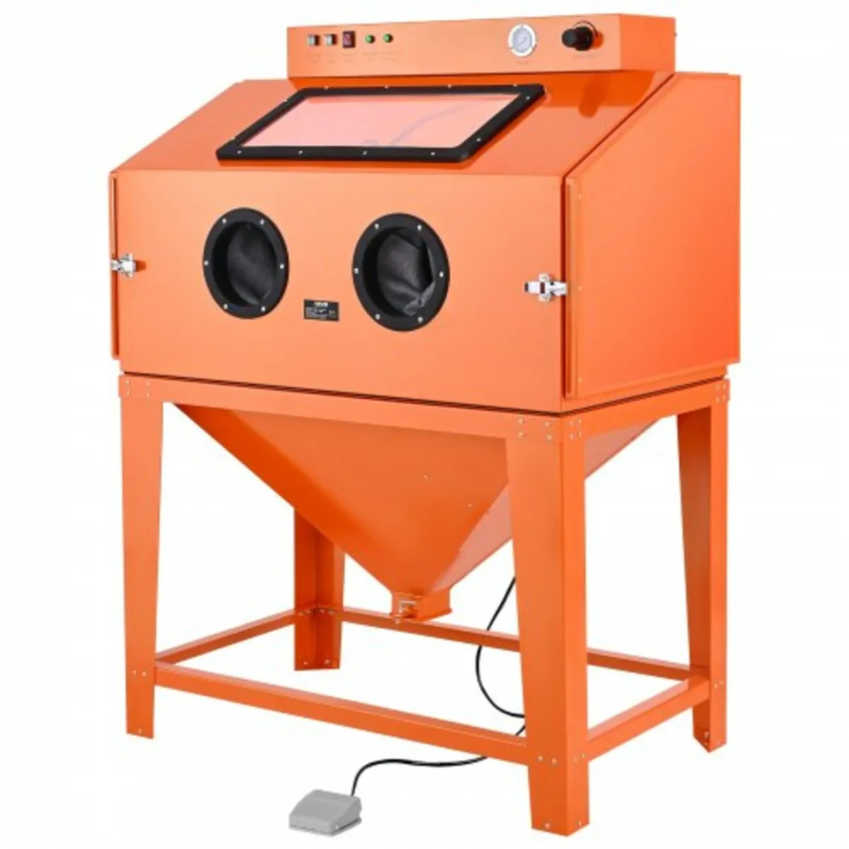435L Sandblasting Cabinet, Heavy Duty Steel Sand B - Image 1