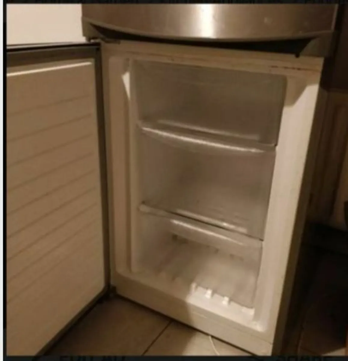 Zanussi Stainless Steel Fridge Freezer - Image 2