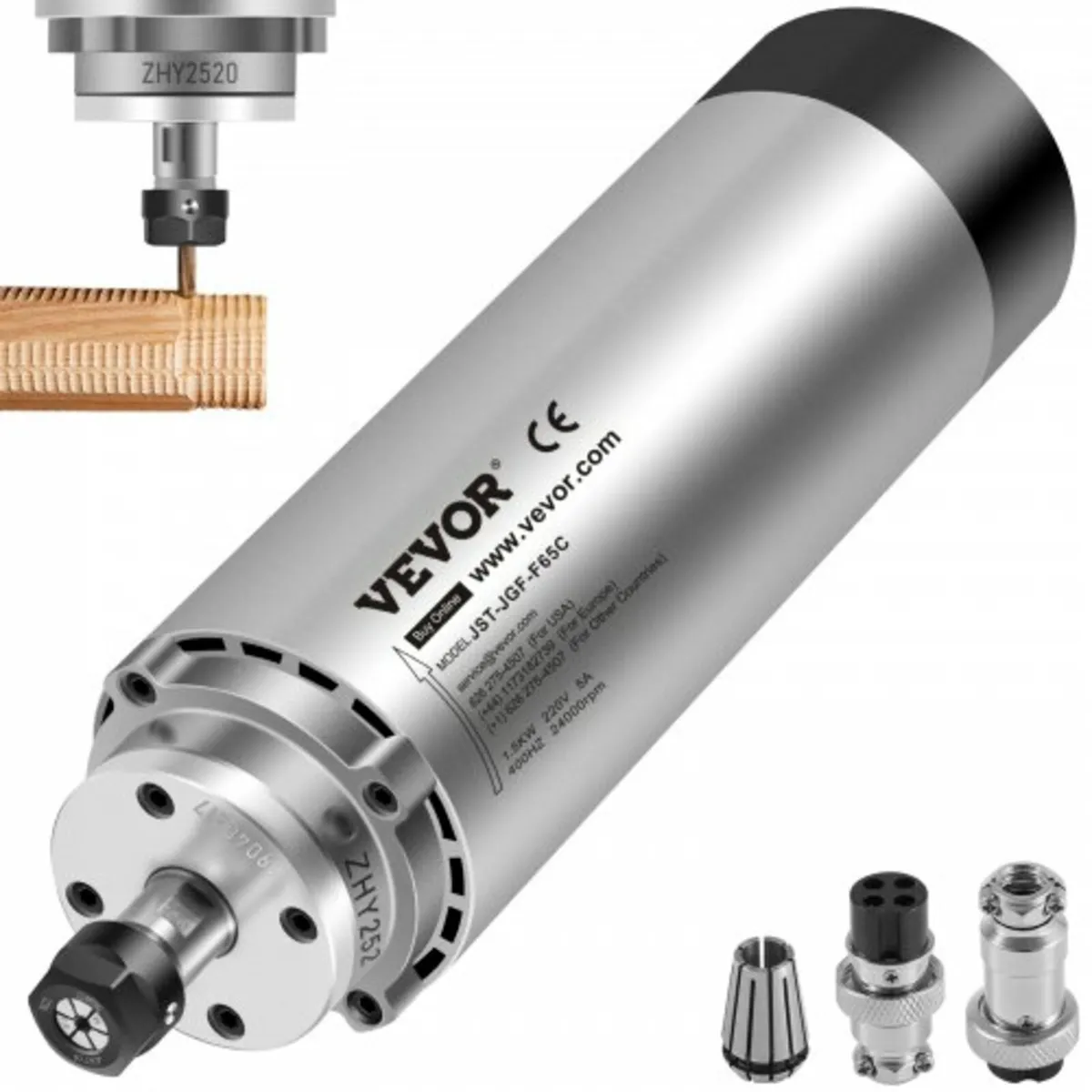 1.5KW 2220V Air Cooled Spindle Motor CNC Air Cooli - Image 1