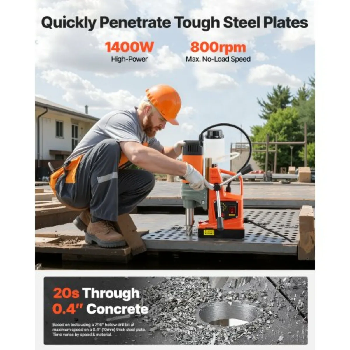 Magnetic Drill Press, 1350 W, 50 mm Boring Diamete - Image 4