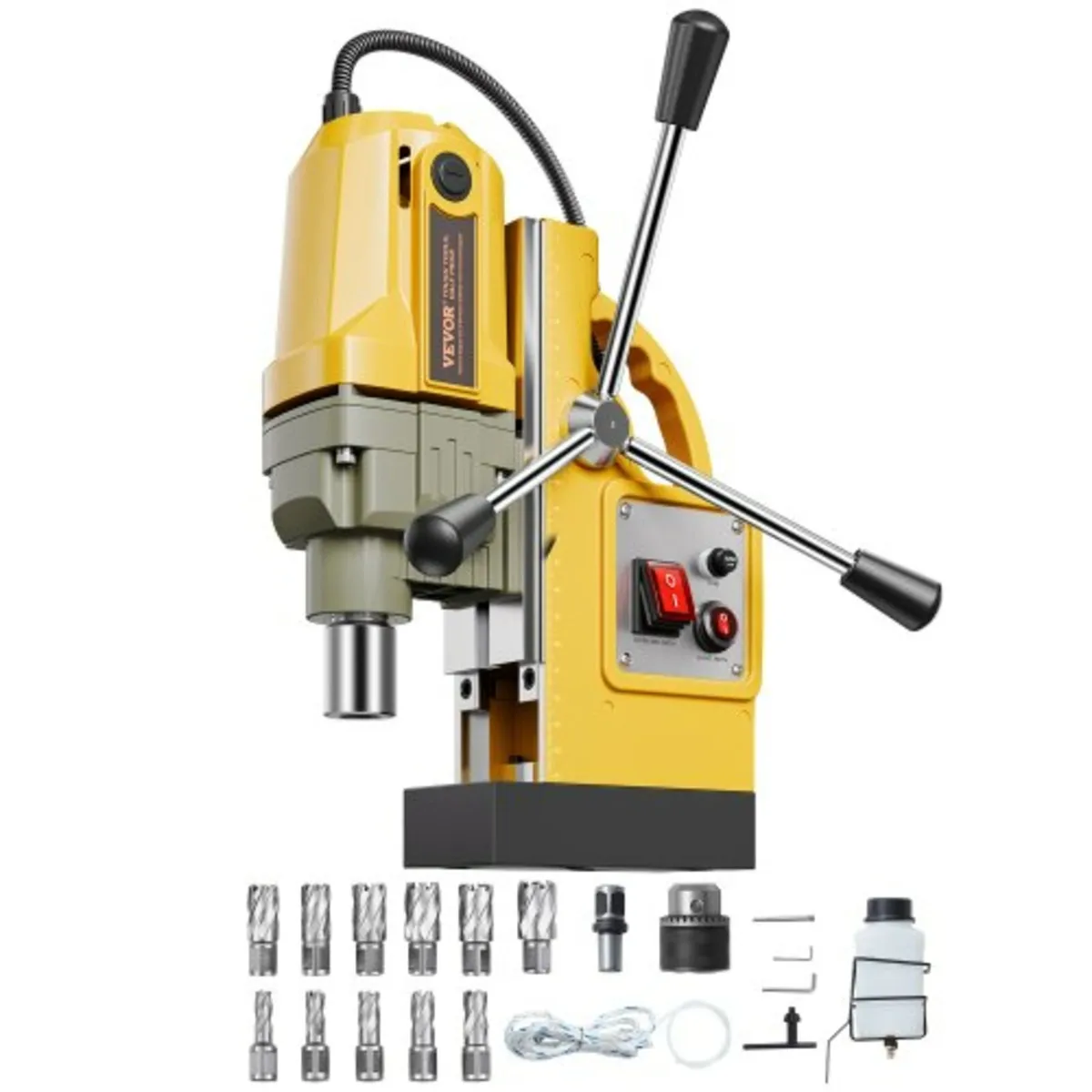 Magnetic Drill, 1400W Motor 1.6 in Boring Diameter - Image 1
