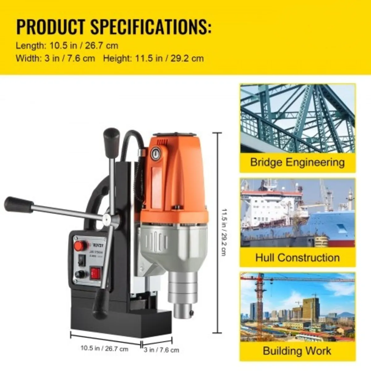 Magnetic Drill 220V-240V Magnetic Drilling Machine - Image 4