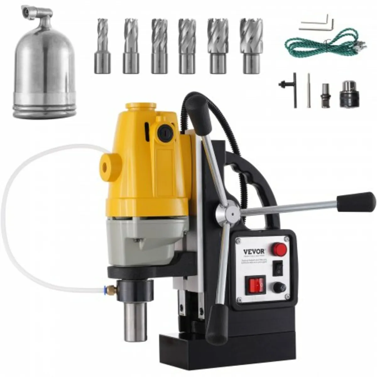 1100W Magnetic Drill Press 12000 N Magnet Force w/ - Image 1