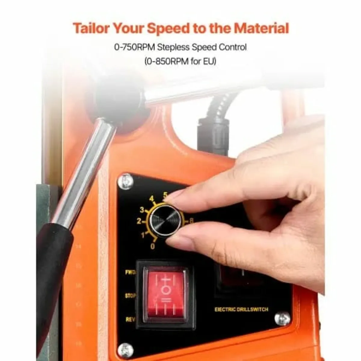 Magnetic Drill Press, 1400 W, 50 mm Boring Diamete - Image 3