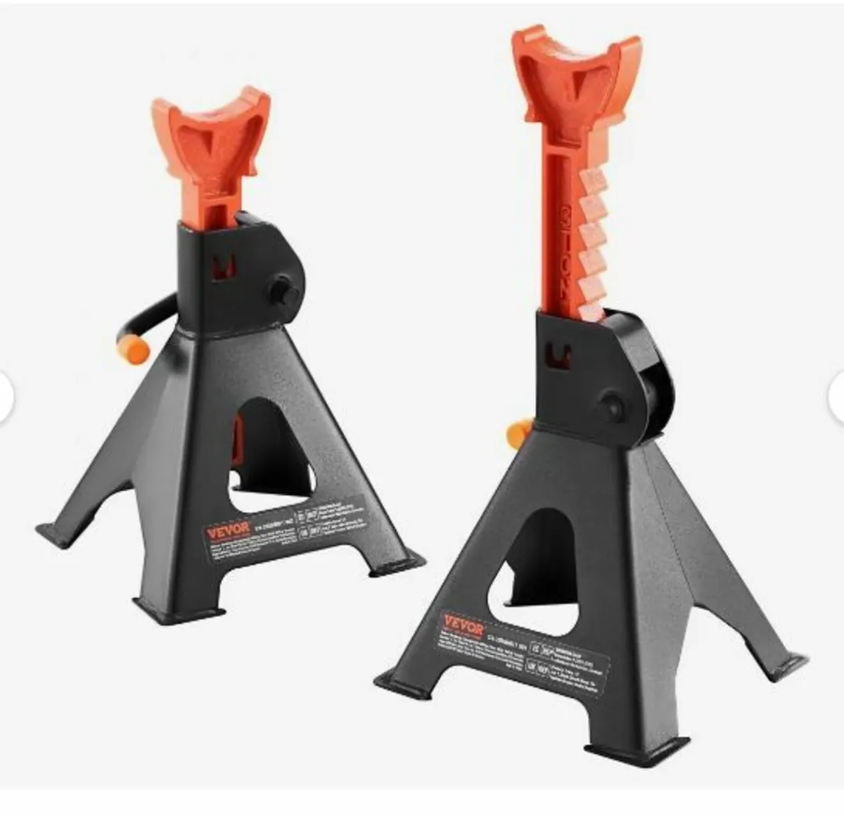 Jack Stands, 3 Ton (6,000 lbs) Capacity - Image 1