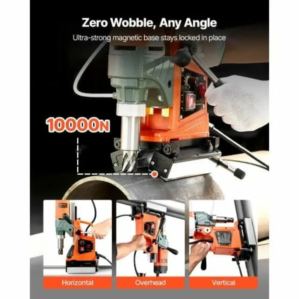 Magnetic Drill Press, 1400 W, 50 mm Boring Diamete - Image 2