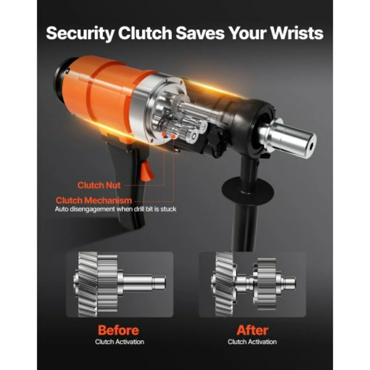 Diamond Core Drilling Machine, 200 mm Drilling Dia - Image 3