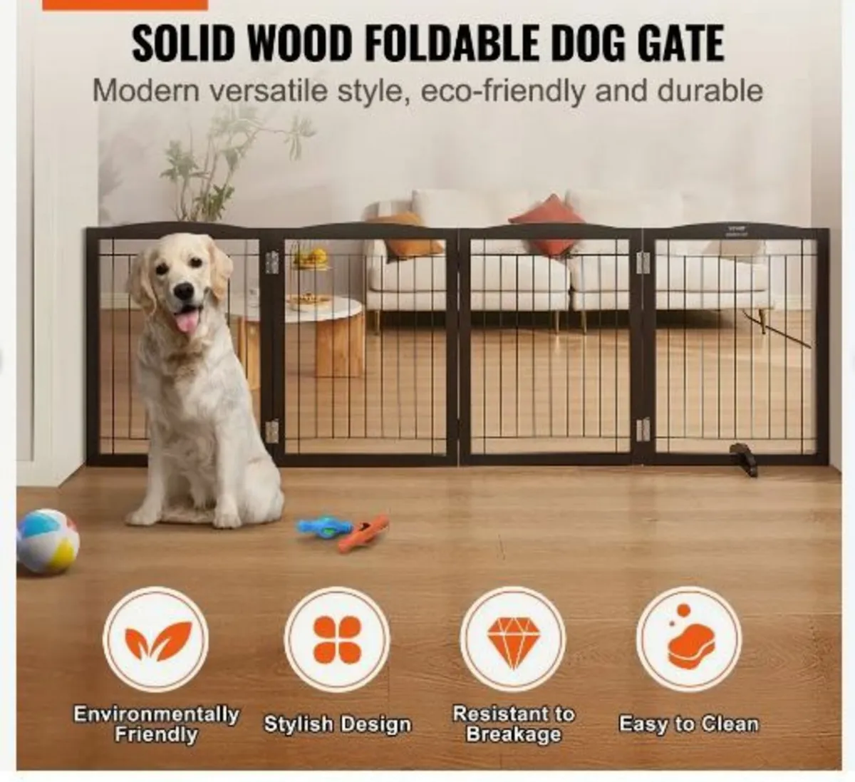 Free Standing Dog Gate - Image 2