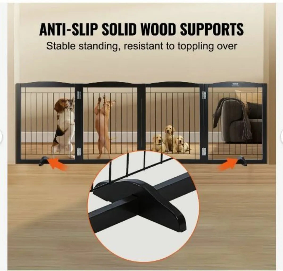 Free Standing Dog Gate - Image 4