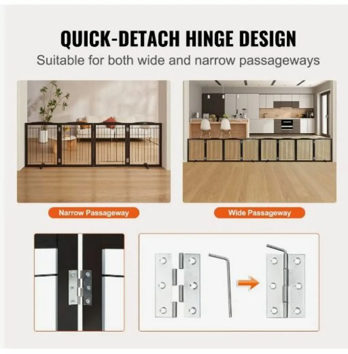 Free Standing Dog Gate - Image 3