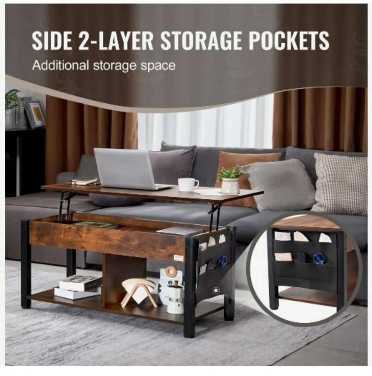 Lift Top Coffee Table - Image 2