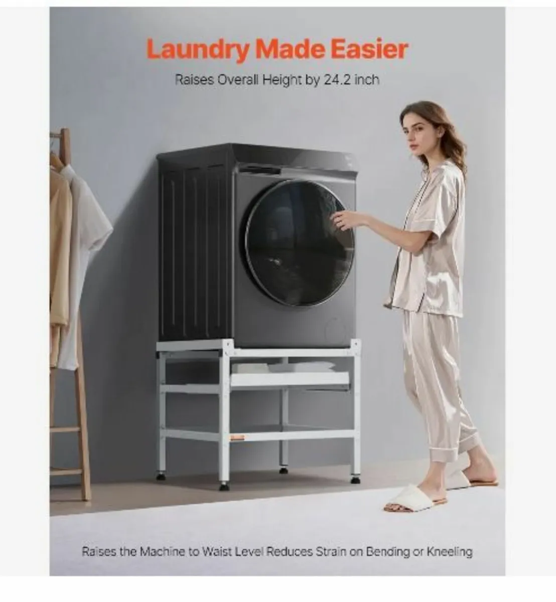 Washing Machine Stand, 25.2x25-Inch - Image 2