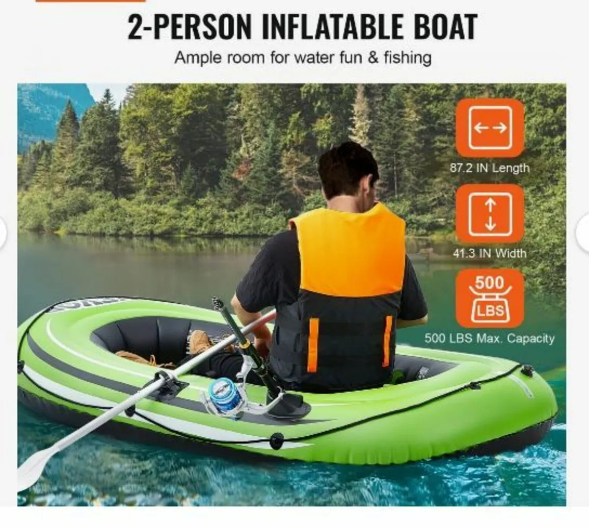 Inflatable Boat, 2-Person - Image 3