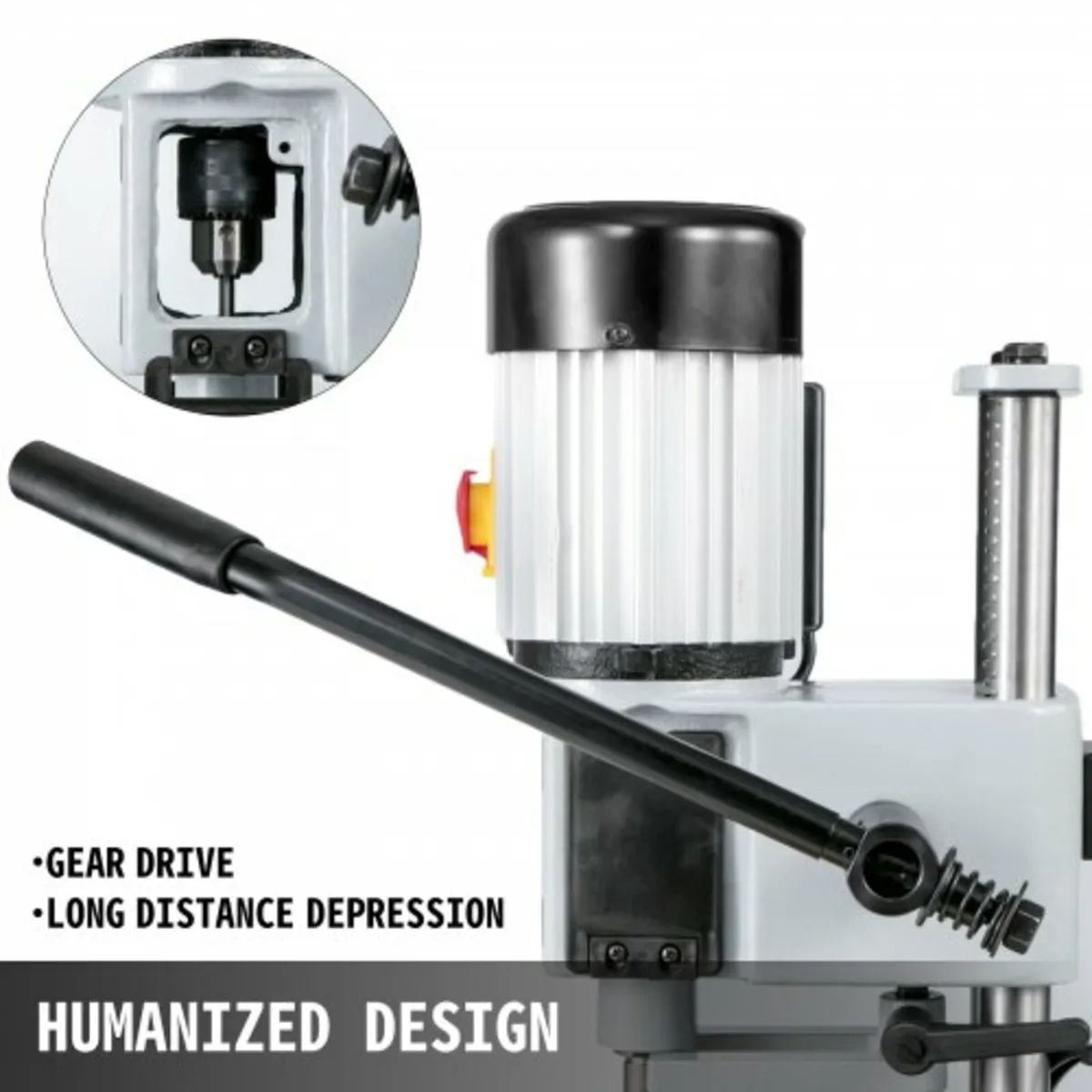 Bench Morticer 373 W(1/2 HP) 1400RPM Benchtop Dril - Image 2