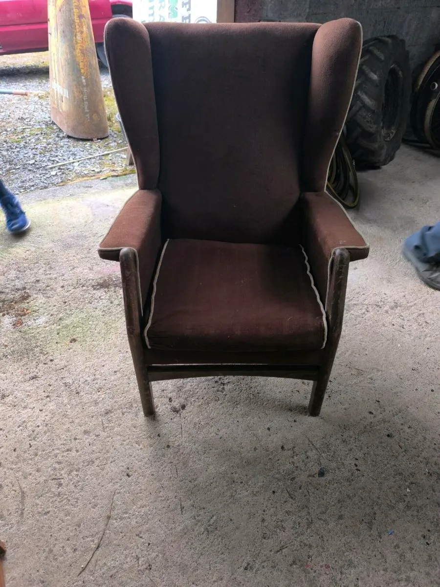 3no queen Ann chairs - Image 2