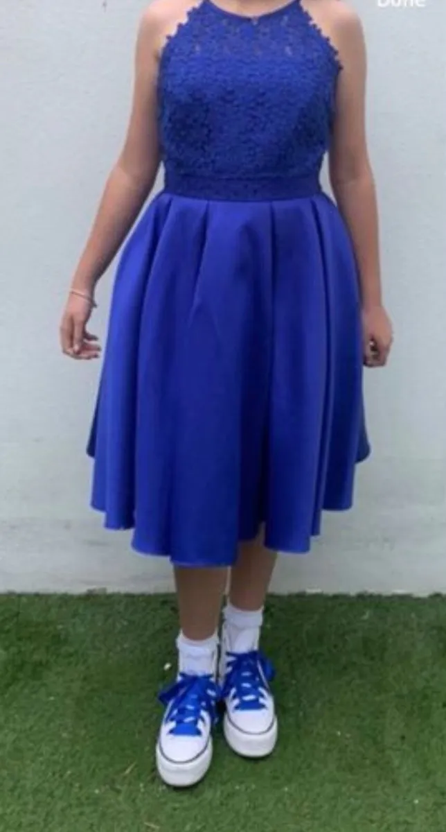 Royal Blue Confirmation Dress / Girls Occasion Dre - Image 2