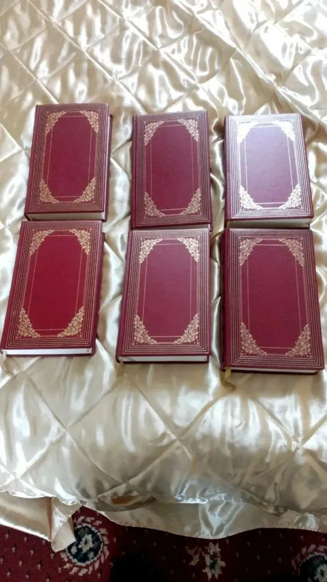 6.  1972 Home Library books - Image 1