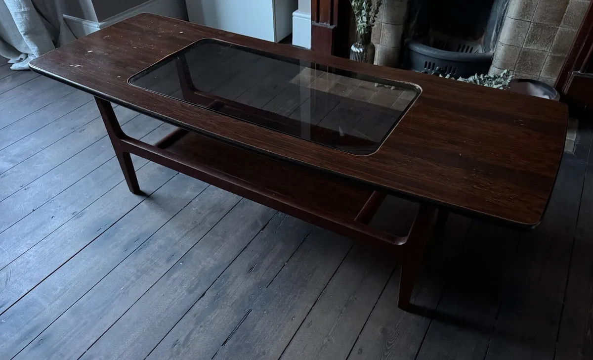 Mid century Shreiber Aeroplane coffee table - Image 1