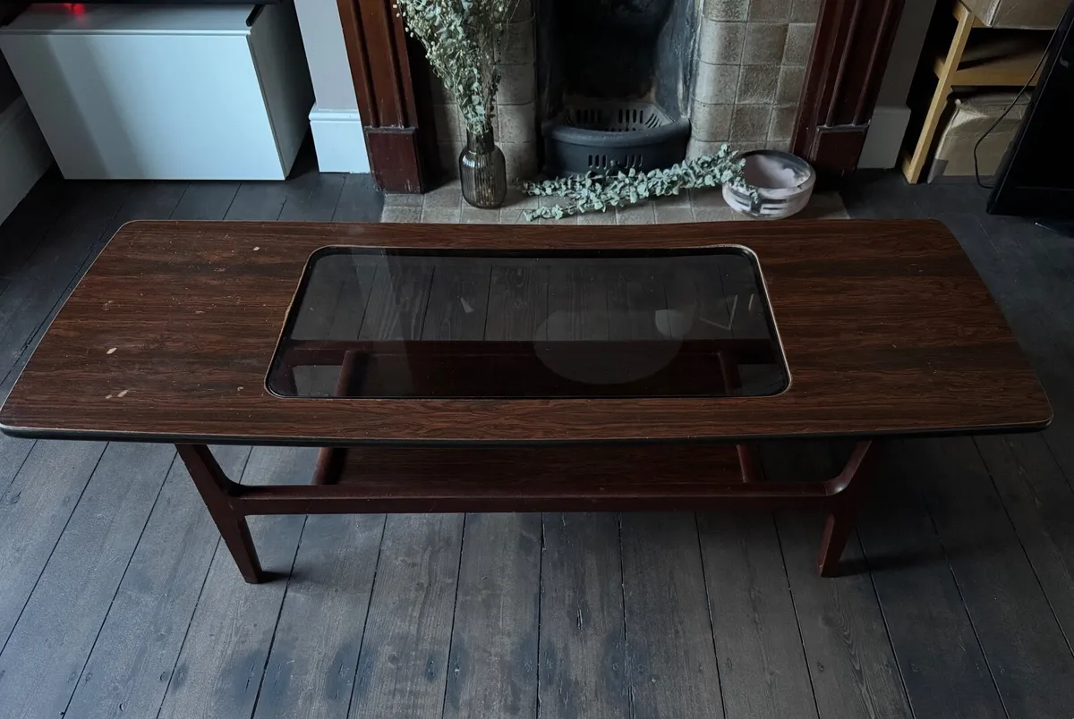 Mid century Shreiber Aeroplane coffee table - Image 2