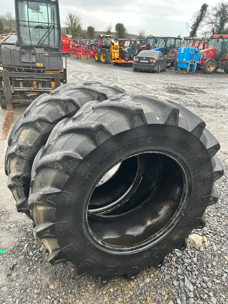 Trellbourg 380/70 24 Front Tyres - Image 4
