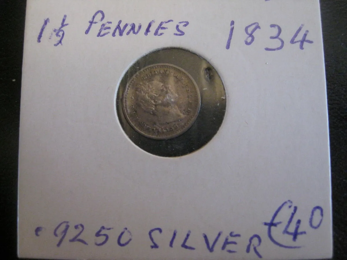GB 1 and a Half Pence Coins - Various Prices - Image 2