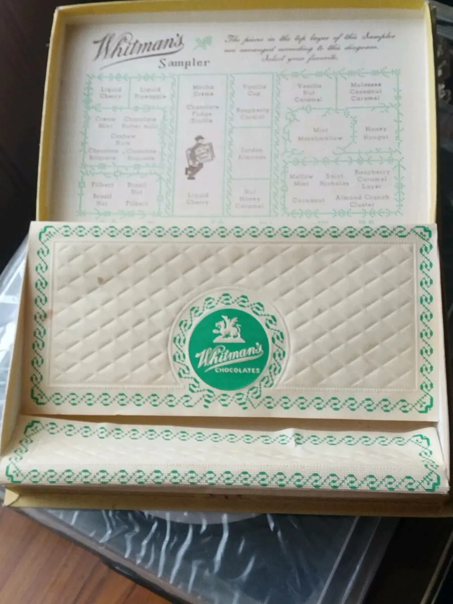 Vintage Whitman's Sampler chocolate box - Image 4