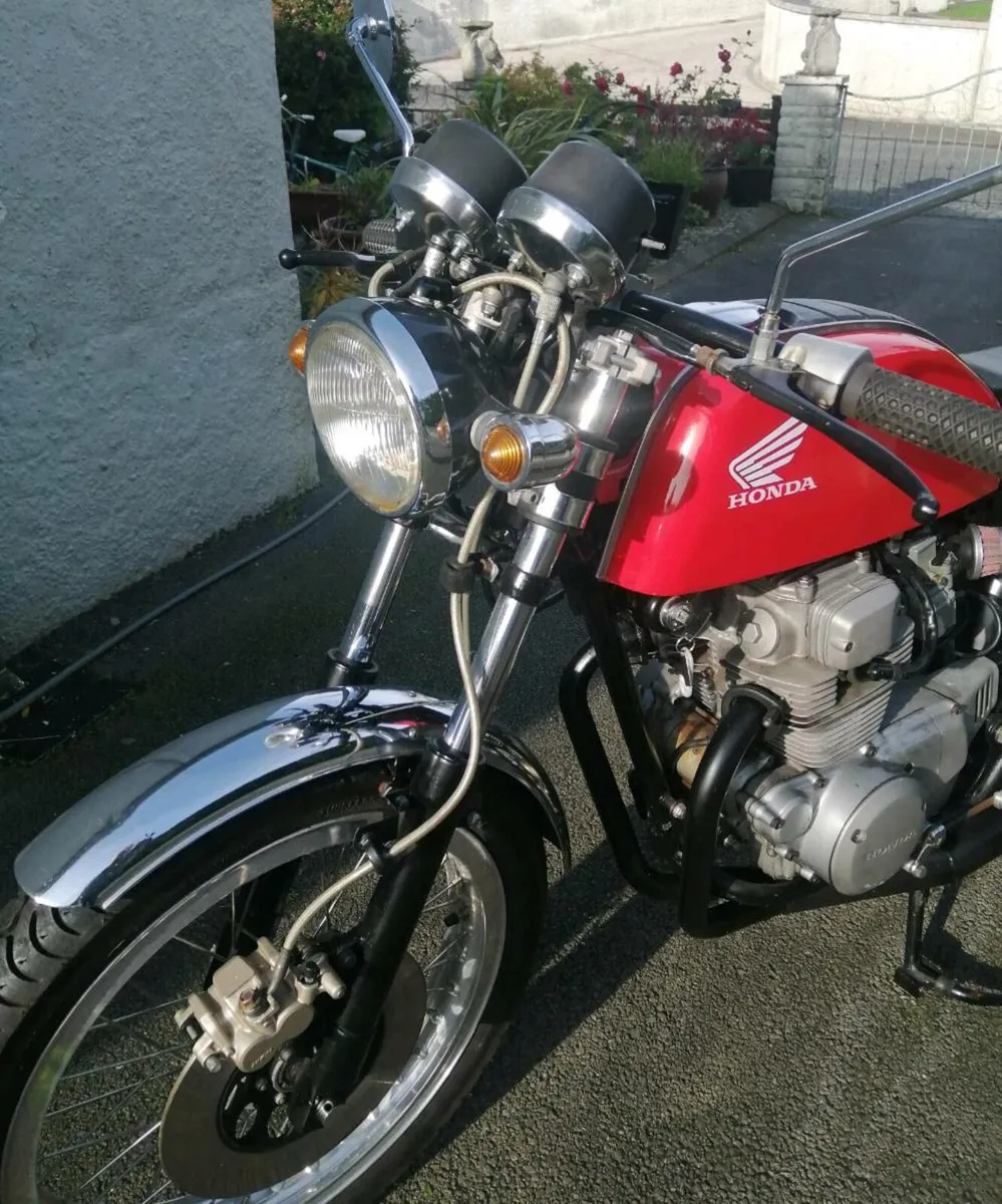 1977 honda cd200 cafe racer - Image 2