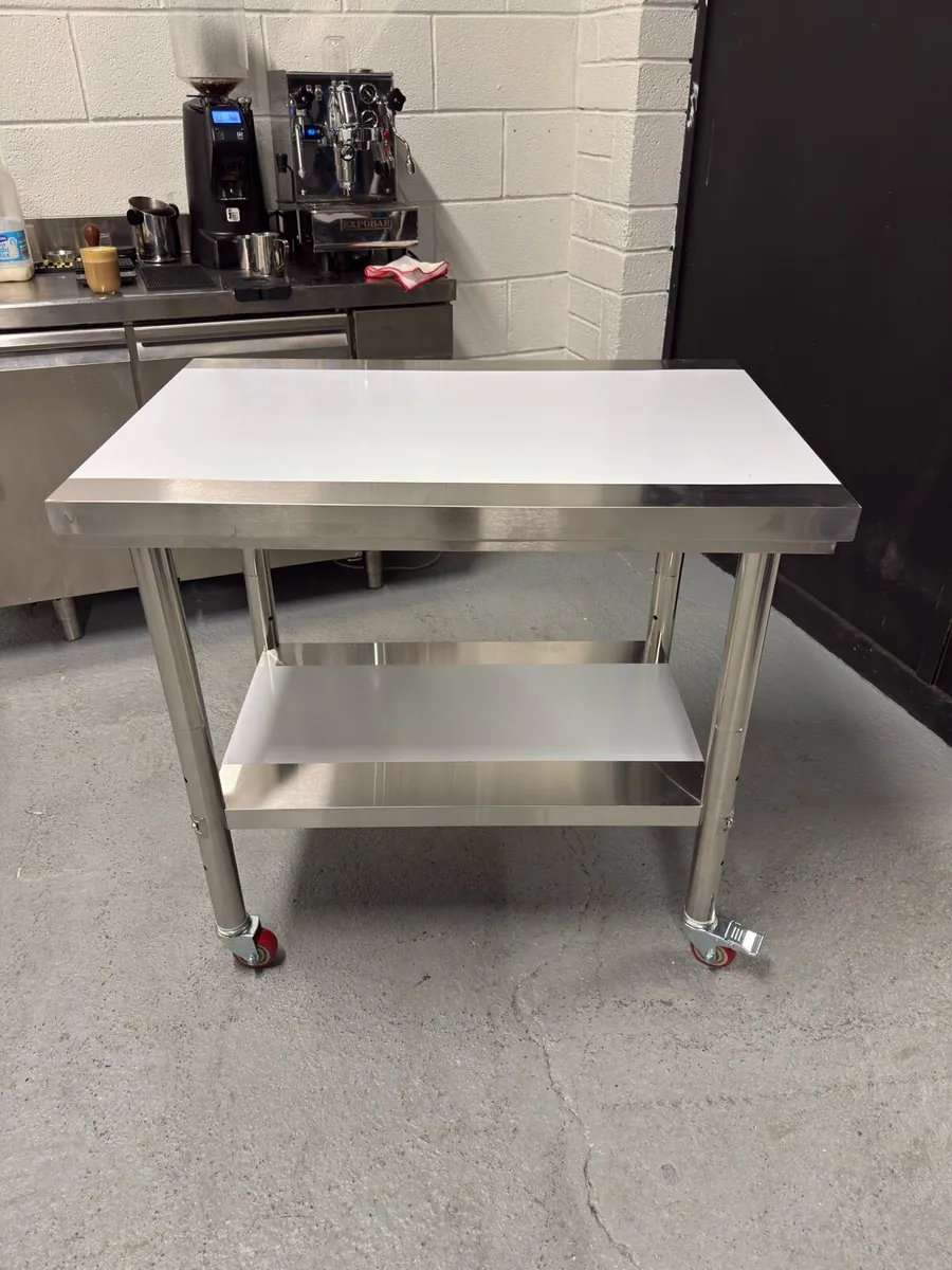 Catering stainless steel table - Image 2