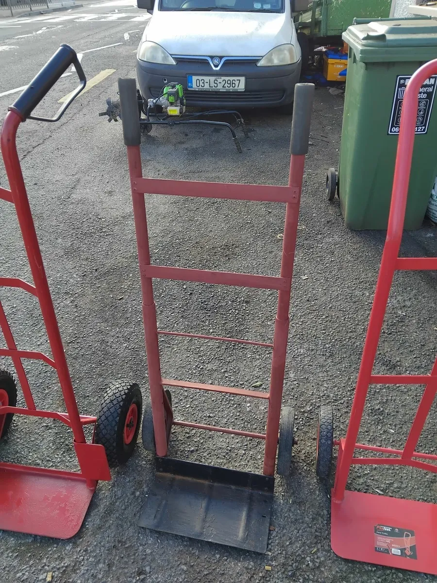 4 hand carts all working perfect priced - Image 3
