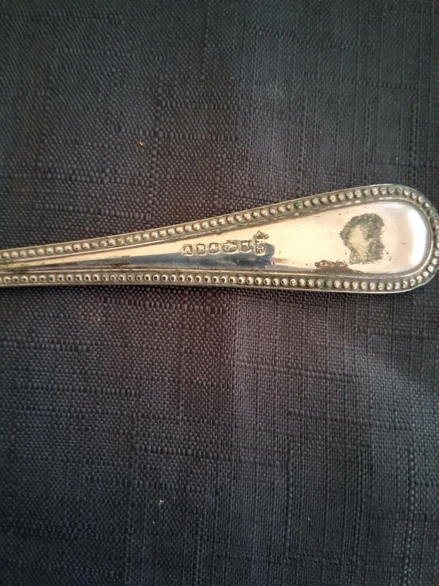 Silver Plated Serving Fork - Image 2