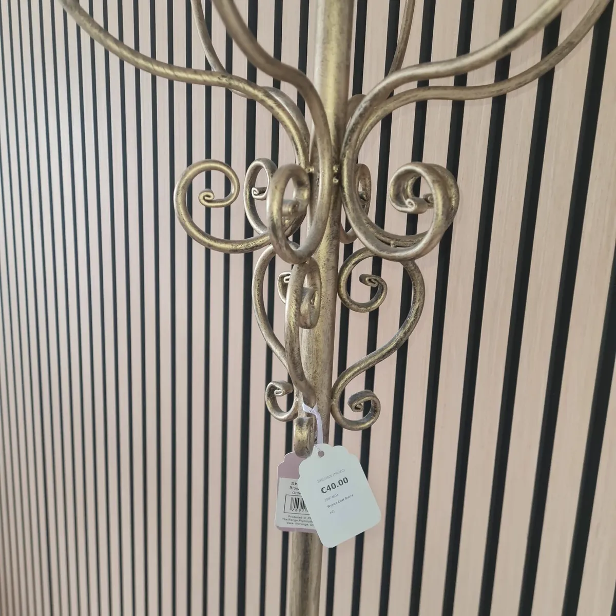 Brass Coat rack - Image 2