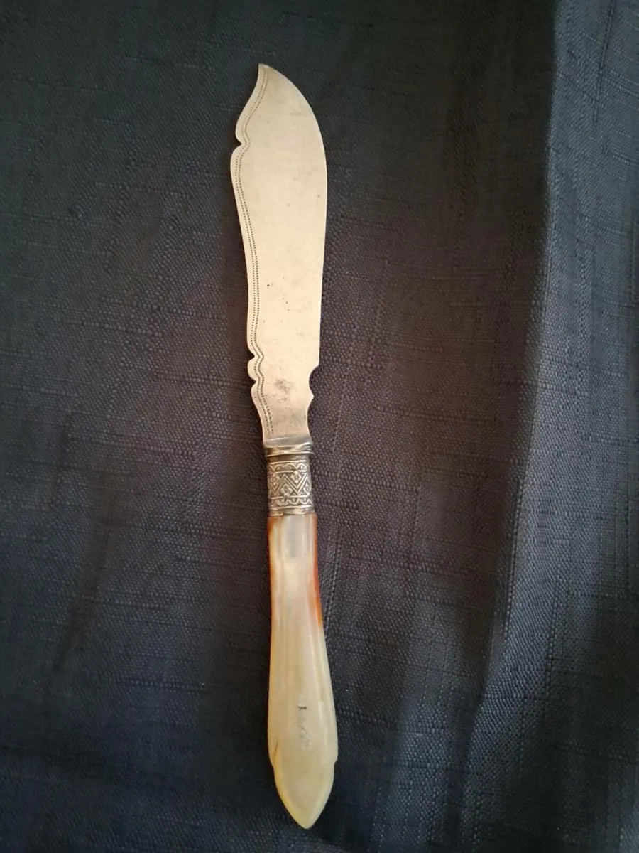 Silver Plated Butter/Fish Knife - Image 2