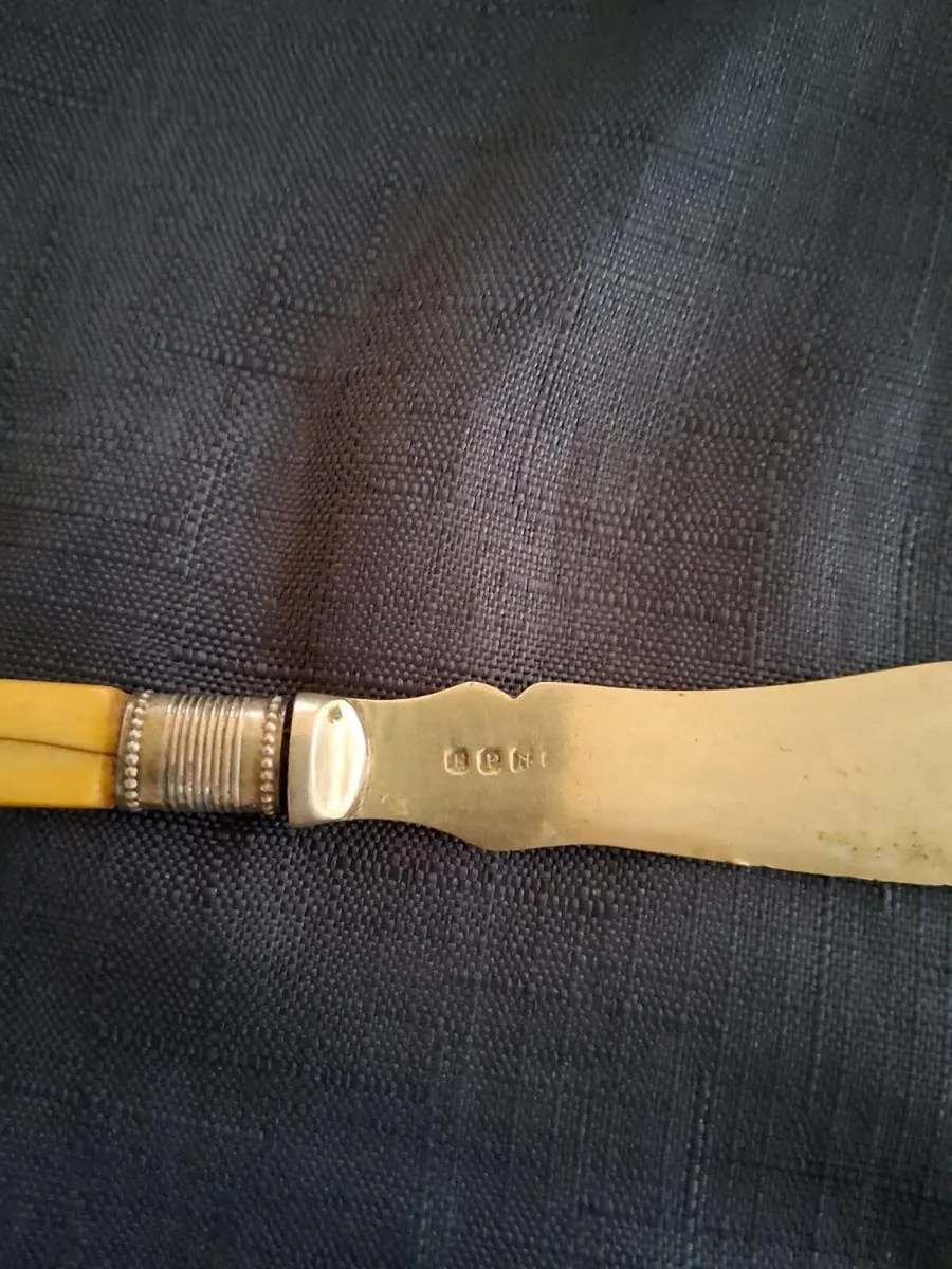 Silver Plated Butter/Fish Knife - Image 2