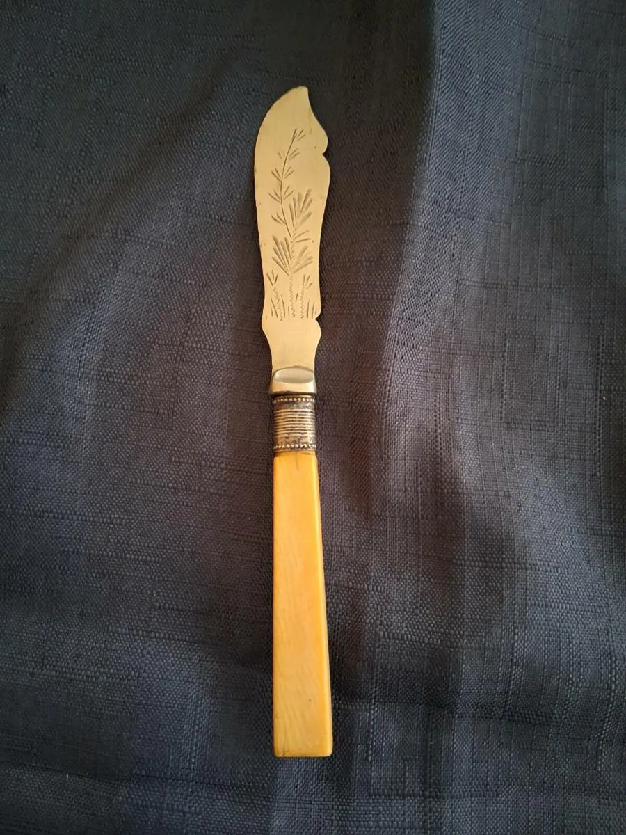 Silver Plated Butter/Fish Knife - Image 1