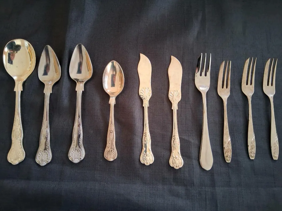 Selection Of Silver Plated Cutlery