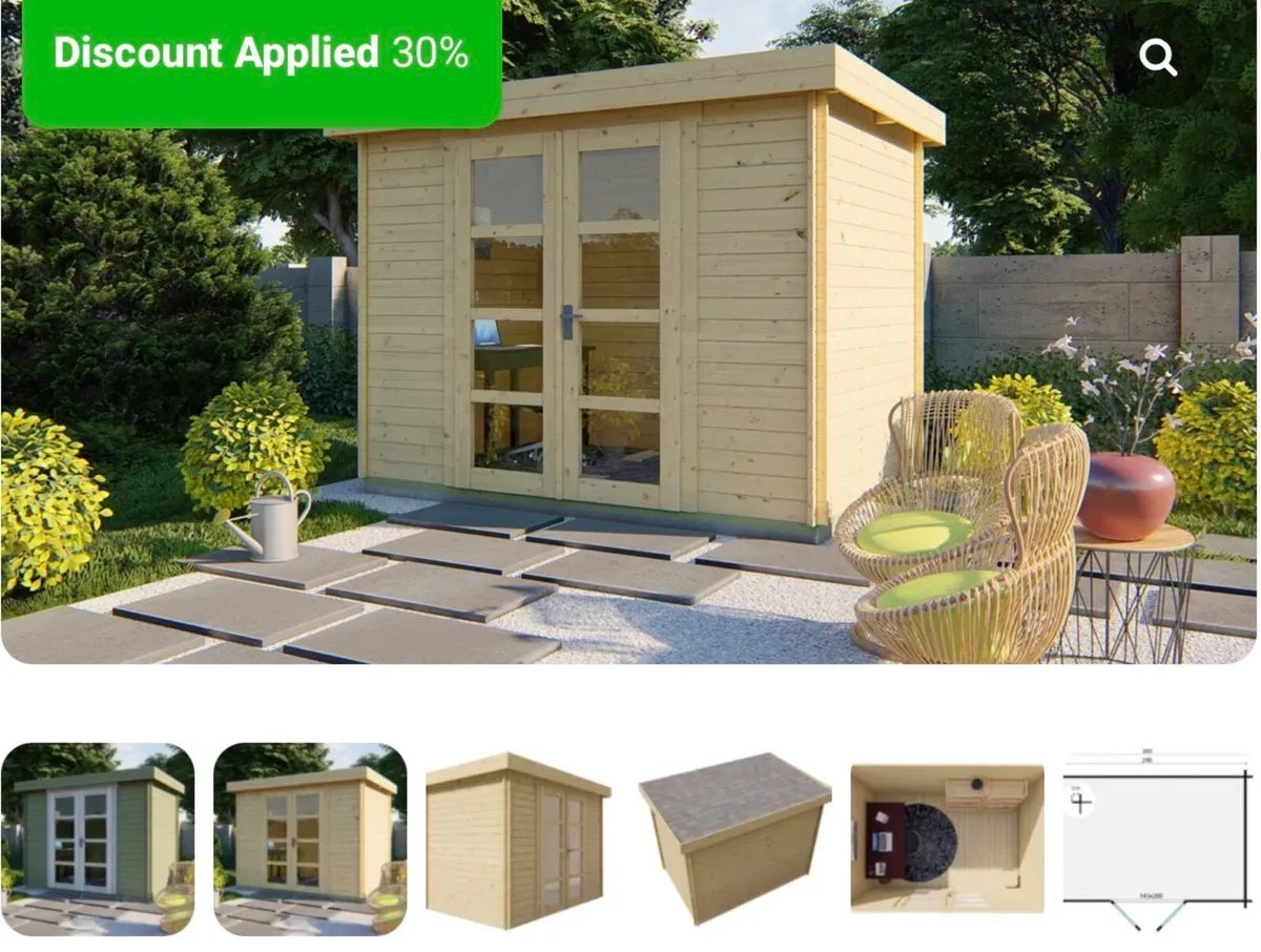 Unbuilt log cabin - Image 1