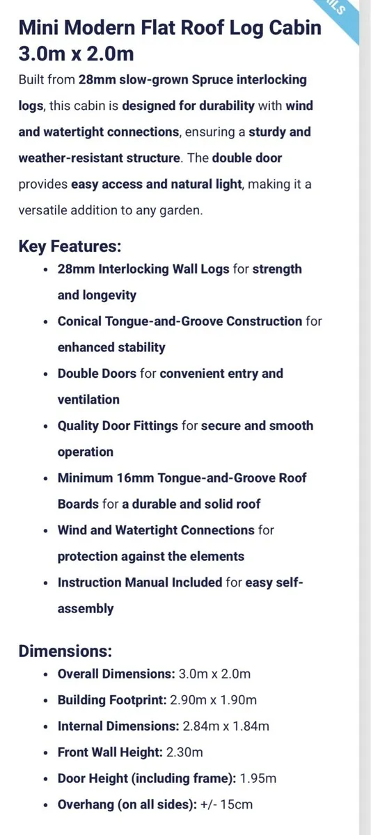 Unbuilt log cabin - Image 2