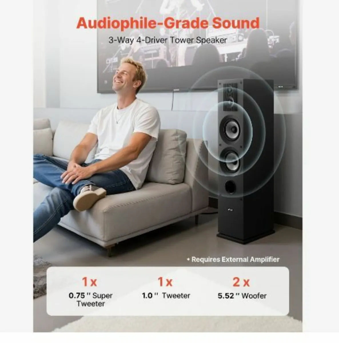 Passive Floorstanding Speakers - Image 2