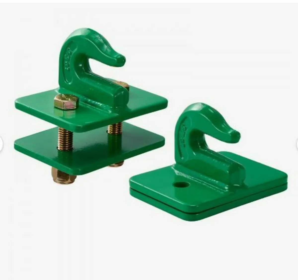 3/8" Tractor Bucket Hooks Grade 70 Forged Steel - Image 1