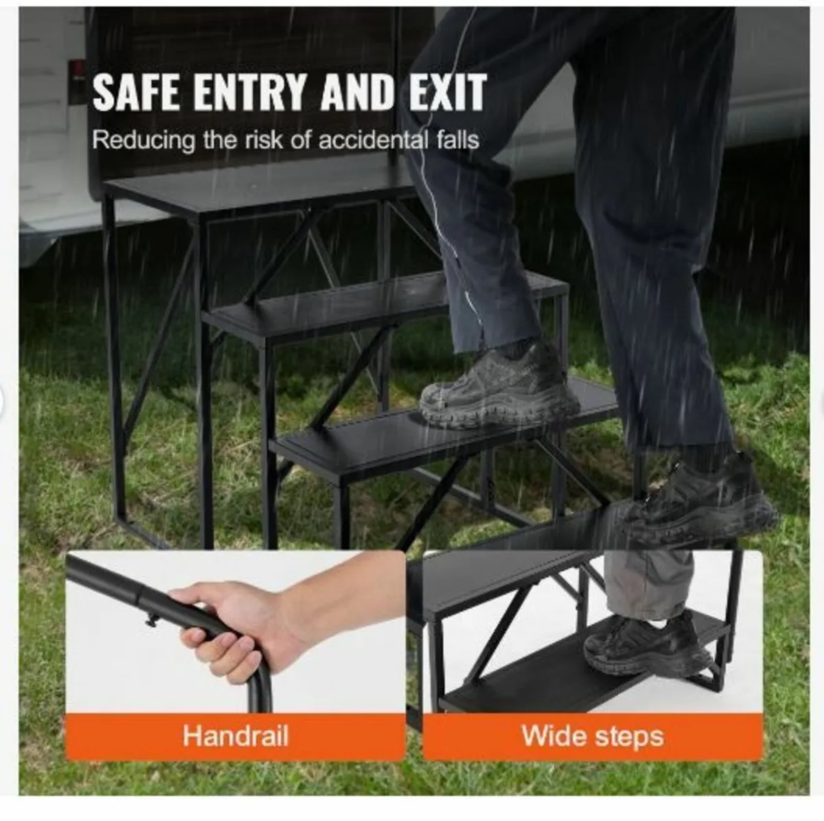 RV Steps, 4-Step RV Stairs - Image 2