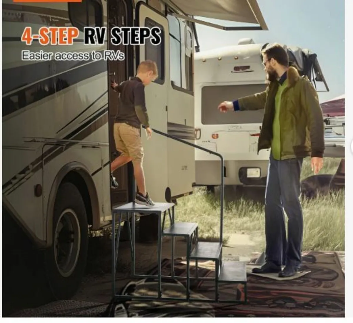 RV Steps, 4-Step RV Stairs - Image 3