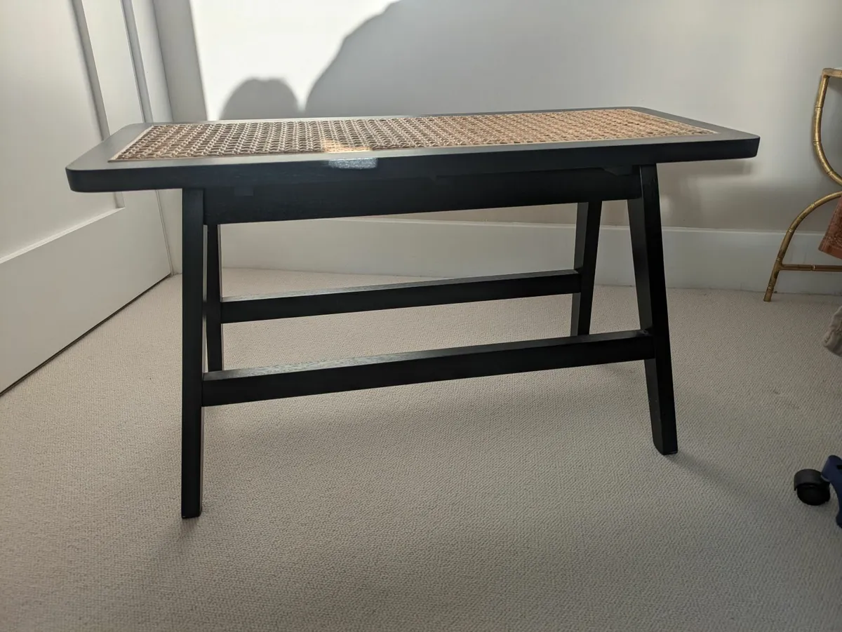 Rattan bench - Image 1