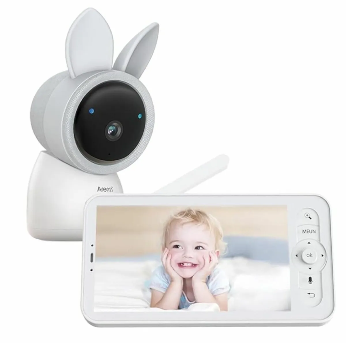 ARENTI AINanny 2K UHD Video Baby Monitor