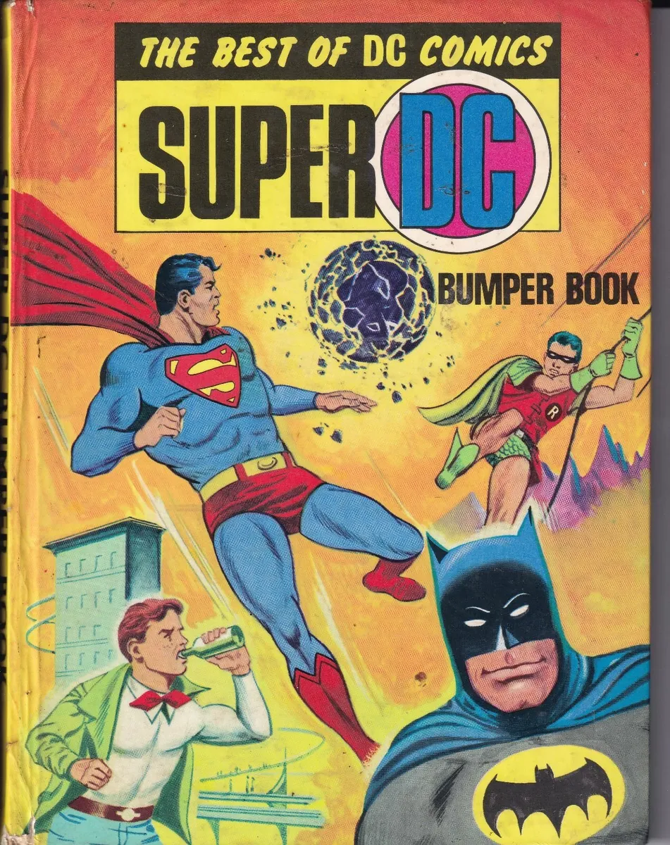 SUPER DC ANNUAL 1971 TOP SELLERS UK HARD BACK BOOK - Image 1