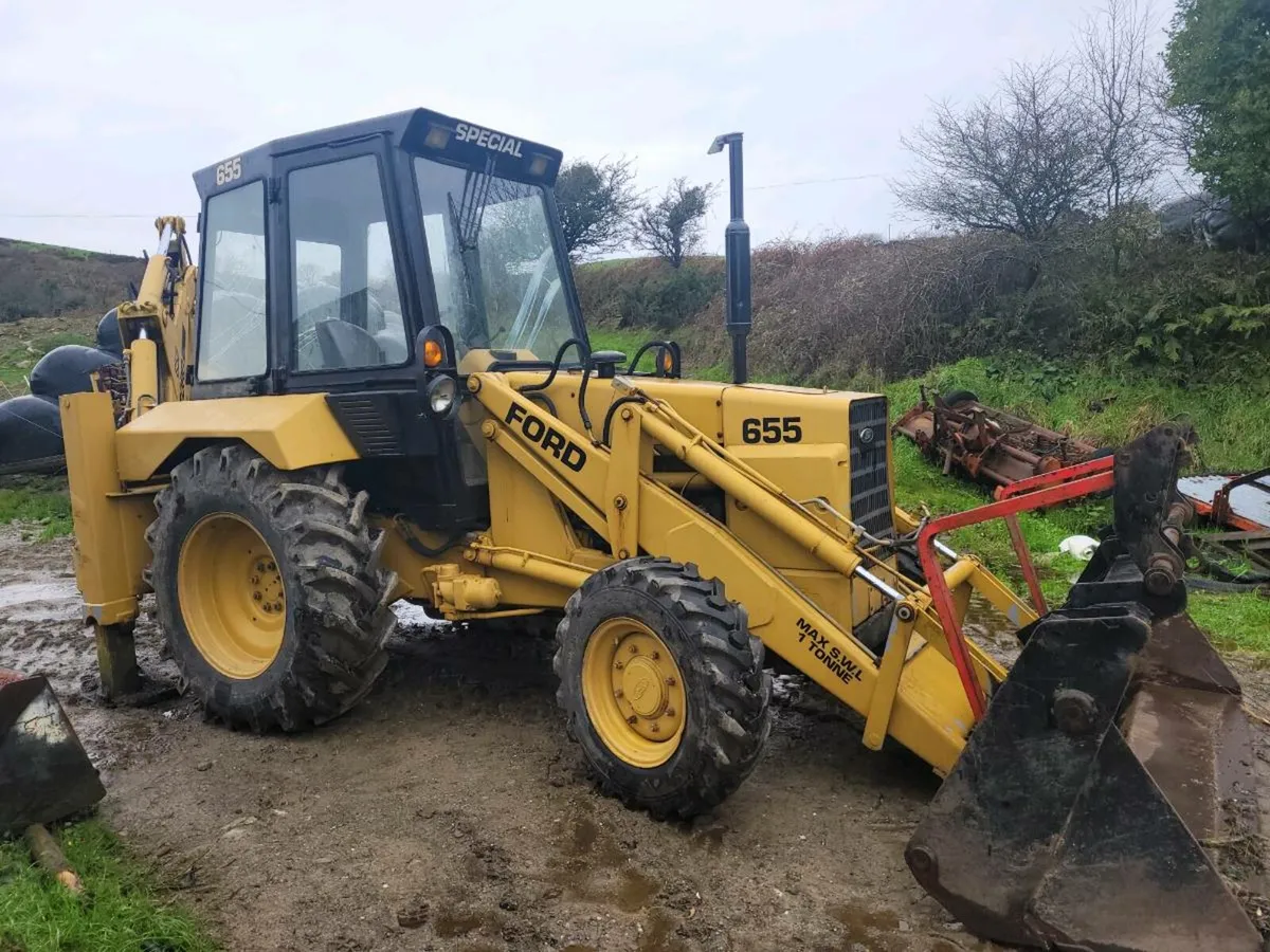 Ford 655 Backhoe Digger – Ready to Work - Image 1