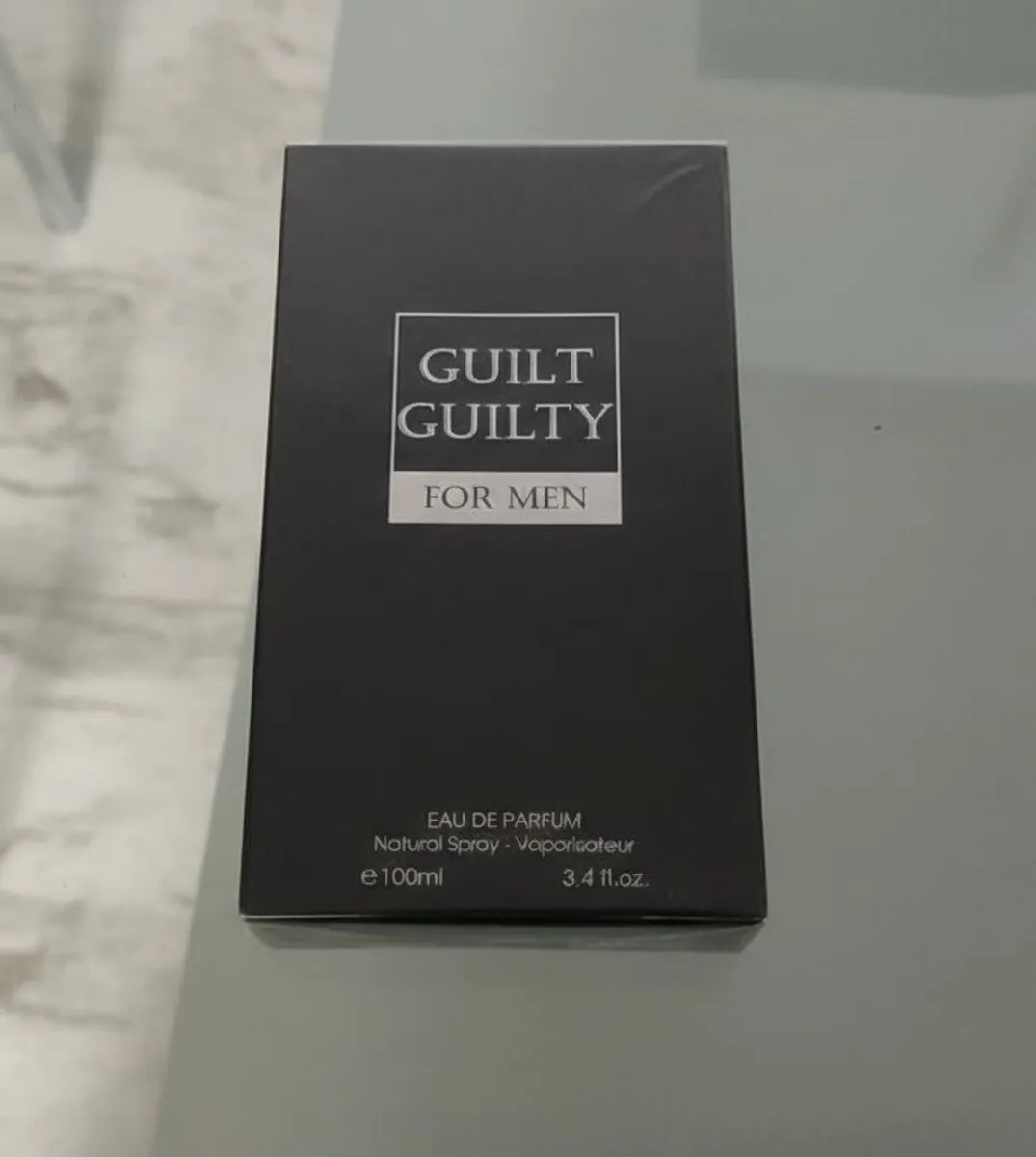 Guilt Guilty For Men Aftershave – New & Unused - Image 2