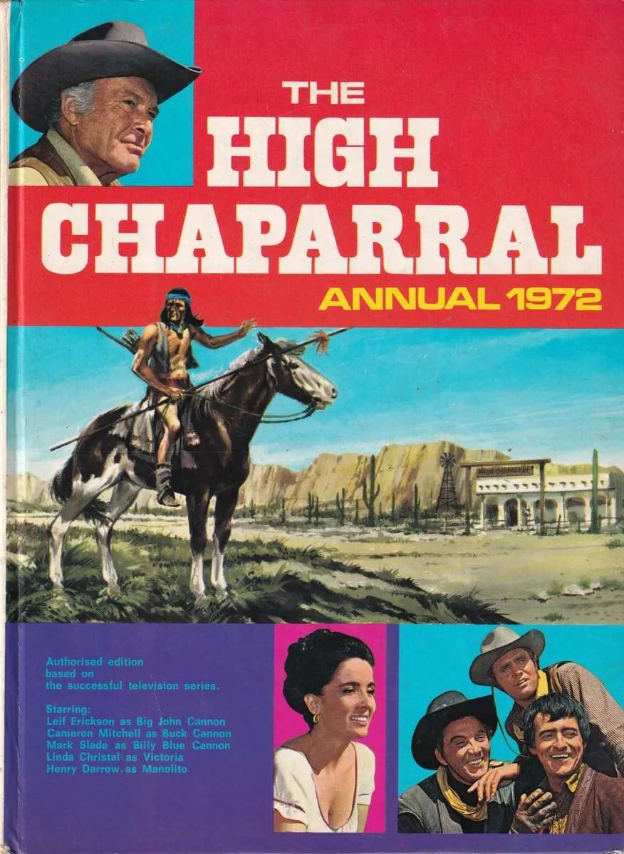 THE HIGH CHAPARRAL ANNUAL 1972 WORLD DISTRIBUTORS - Image 1