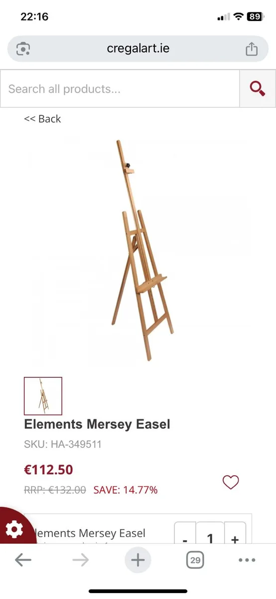 Art easel