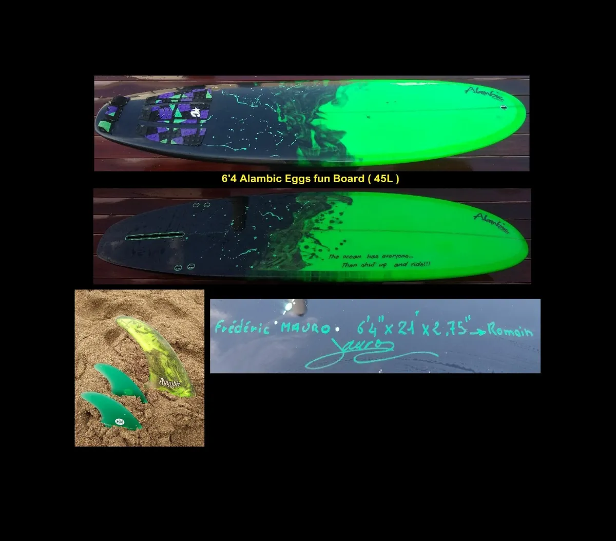Mid length surfboard - Image 2